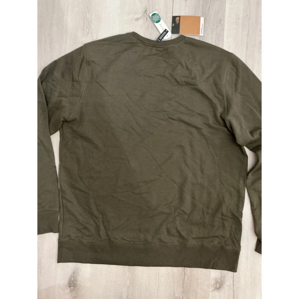 The North Face‎ Heritage Patch Crew Sweatshirt New Taupe Green XXL New With Tags
